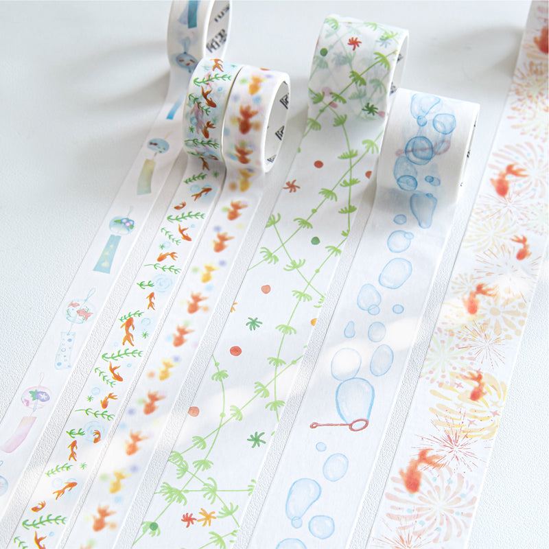 Little Fish Swim Fast Series Washi Tape