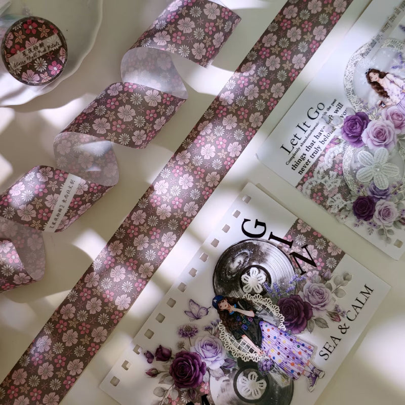 Whole Roll 4cm*3m Sweet Fragrant Washi Tape