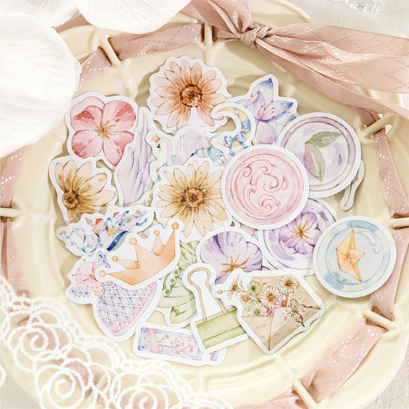 Gentle flower meet Sticker