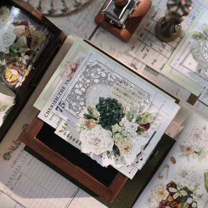 Flower Box Die-Cutting Washi Tape - Sample 100cm