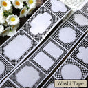 5.5cm*100cm Modern frame Die Cutting Washi/PET Tape