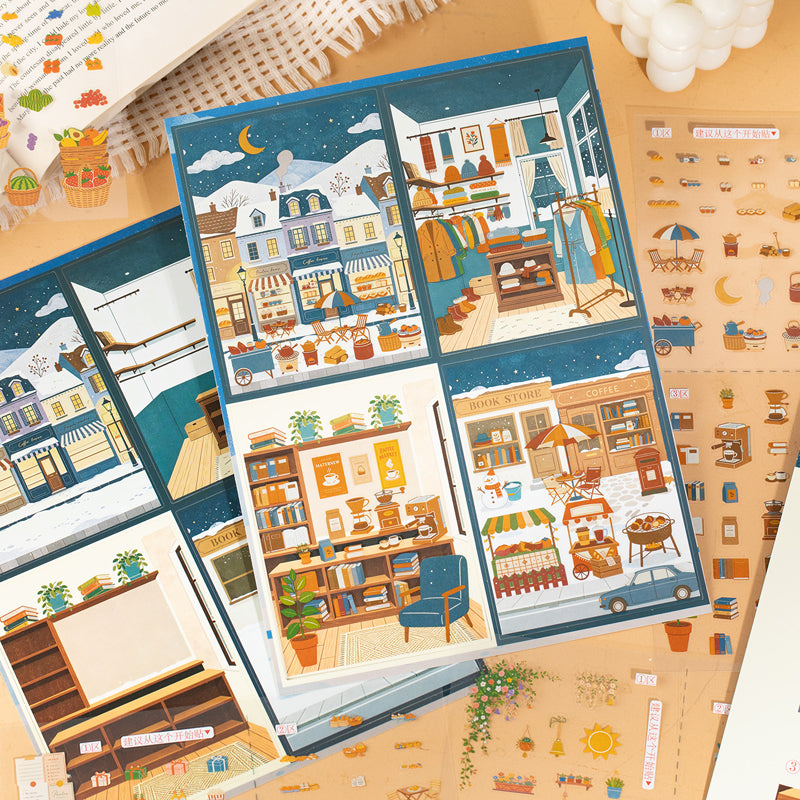 Wondrous Journey Series 3D Sticker for journaling, scrapbooking and collage