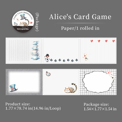 Fairy Tale Chronicle Series Die Cutting Washi Tape