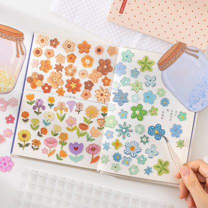 Wish Garden Series Sticker featuring garden designs for journaling, scrapbooking and collage