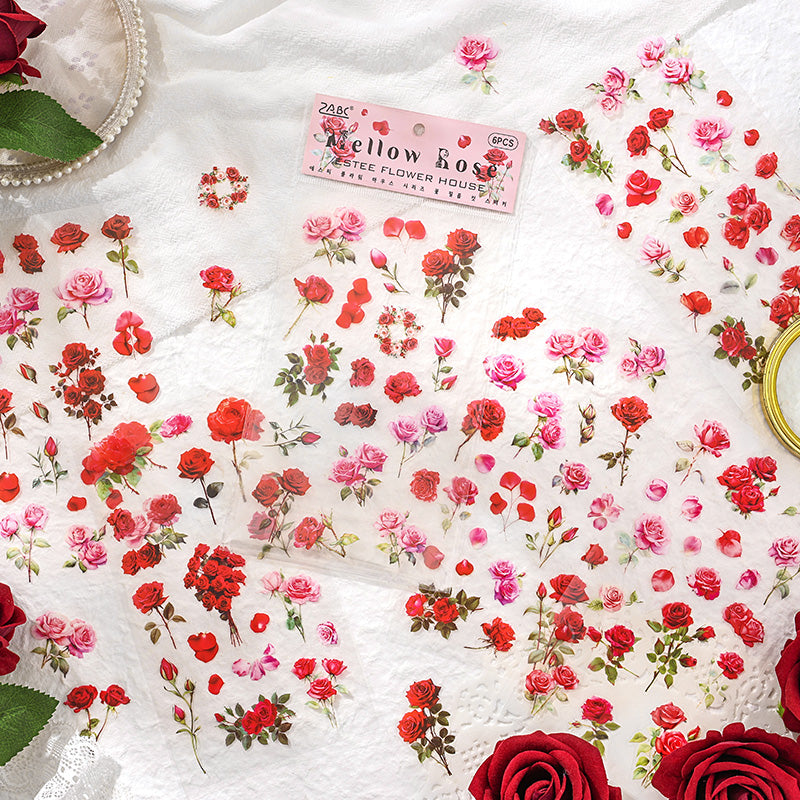 Yashi flower house Sticker