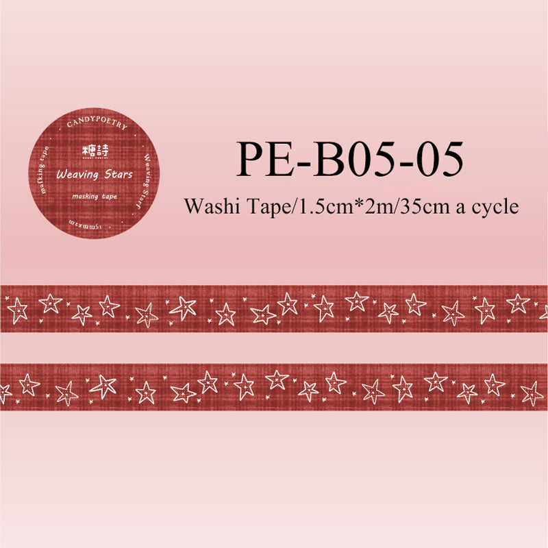 The Scarlet Prologue series Washi/Flash PET Tape