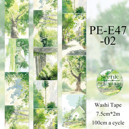 Letter of Scenic Series Washi Tape