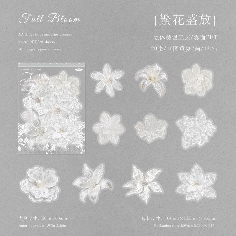 Floral Lace Series Sticker