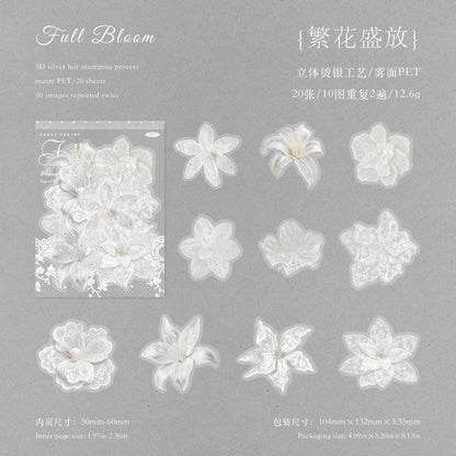 Floral Lace Series Sticker