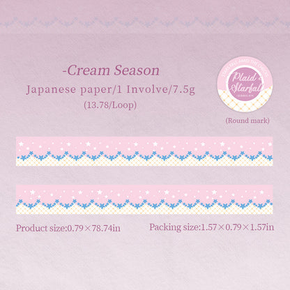 Star Grid Pattern Series Washi Tape