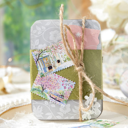 Natural Stamp Series Flash Synthetic Paper Tape for journaling, scrapbooking and collage