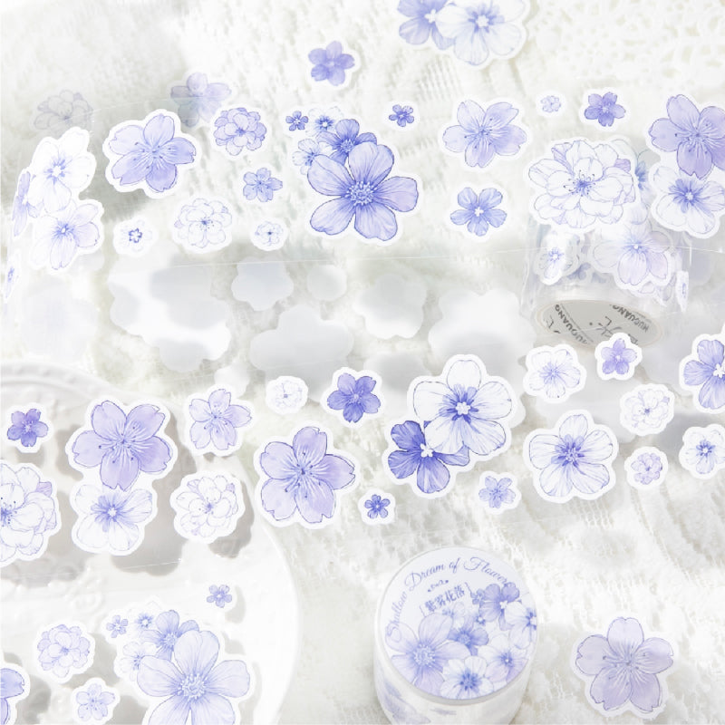 Gleaming Dream Series Die Cutting Self-adhesive Tape featuring dream designs for journaling, scrapbooking and collage