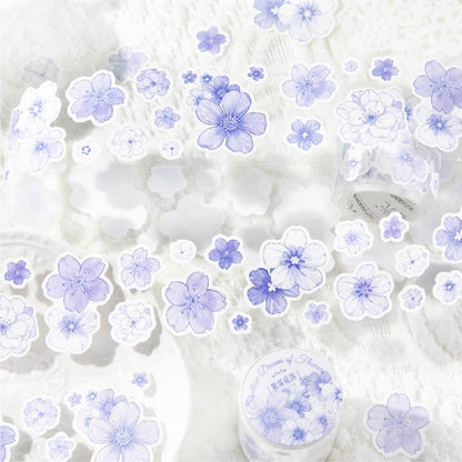 Gleaming Dream Series Die Cutting Self-adhesive Tape featuring dream designs for journaling, scrapbooking and collage