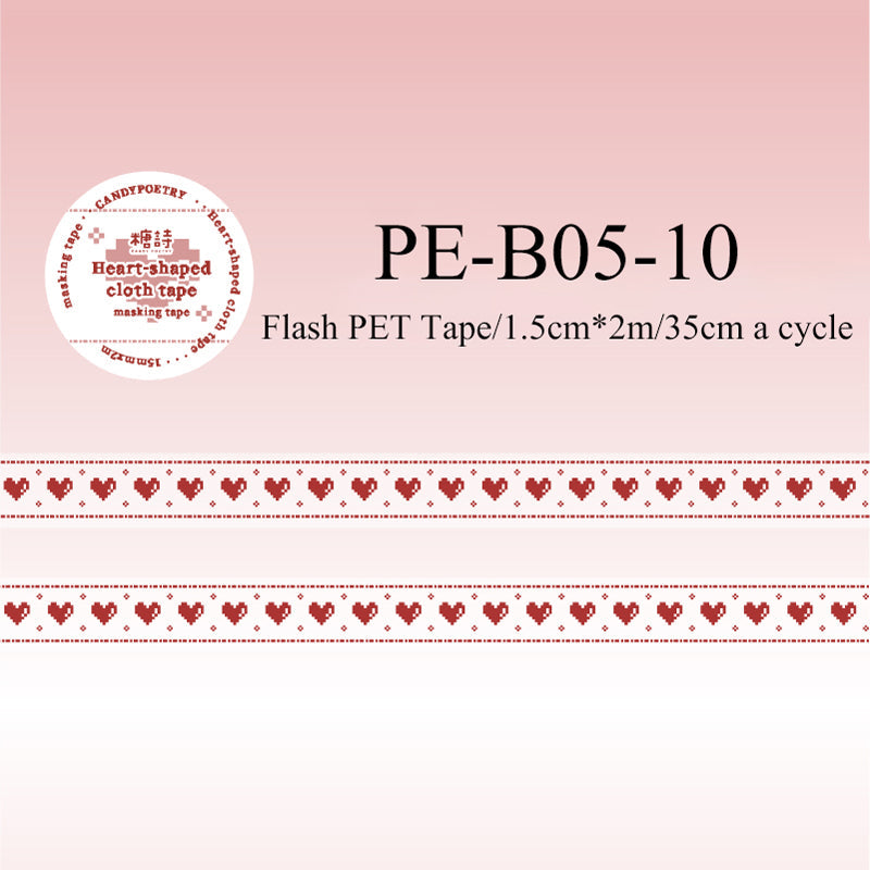 The Scarlet Prologue series Washi/Flash PET Tape