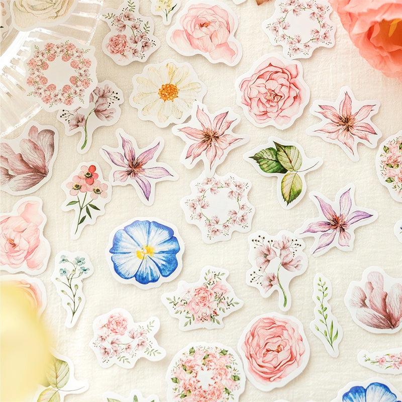 Gentle flower meet Sticker