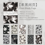 Plain Black Page