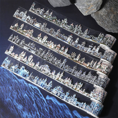 Fairy Tales Castles Series Die Cutting PET Tape