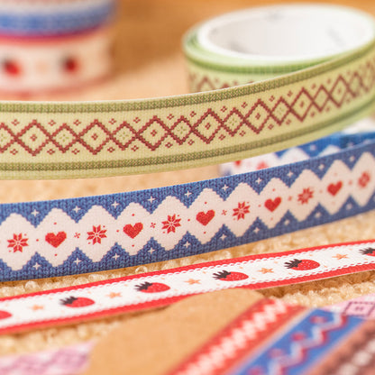 Fair Island Story Series Washi Tape Set featuring island designs for journaling, scrapbooking and collage
