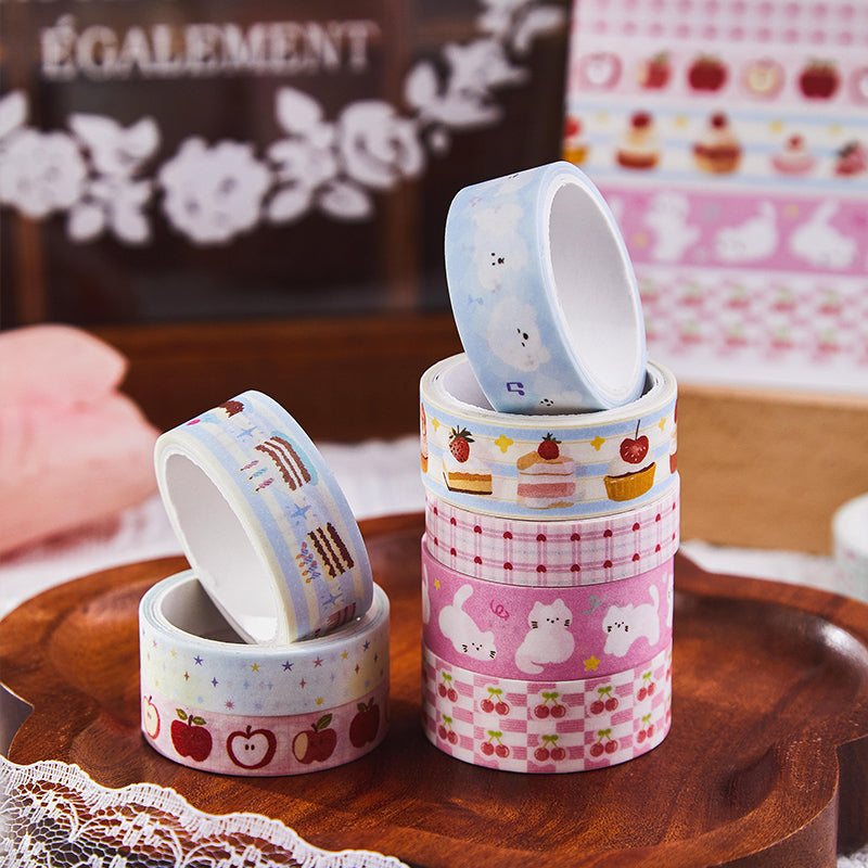 Half Sugar Weekend Series Washi Tape Set