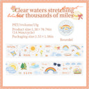 Weather Forecast Series Die Cutting PET Tape