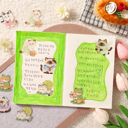 Colorful Cute Claws Series Sticker featuring color designs for journaling, scrapbooking and collage