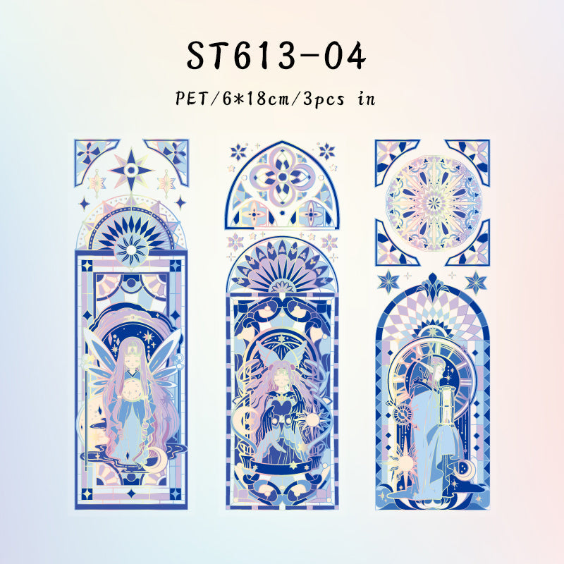 Streamer flower window Sticker