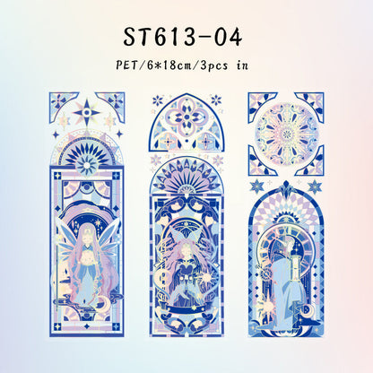 Streamer flower window Sticker