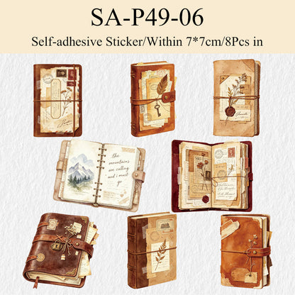 Old Memories Journal Series Sticker
