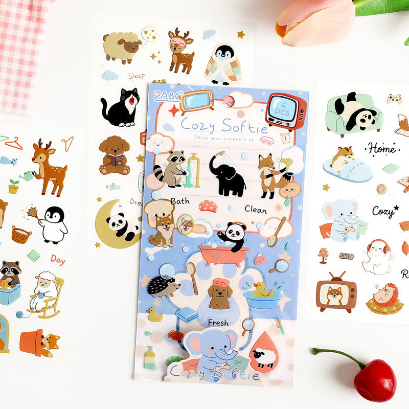 Soft Moments Series Sticker for journaling, scrapbooking and collage