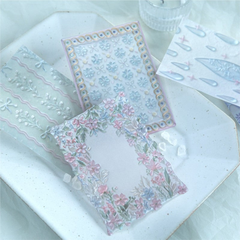 Soft Glass Garden Material Paper