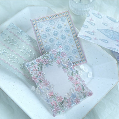 Soft Glass Garden Material Paper