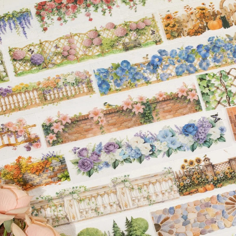 Paper Floral Vine Sticker Pack