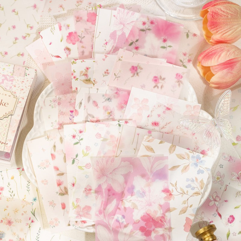 Pedicellate inflorescence Writing Paper