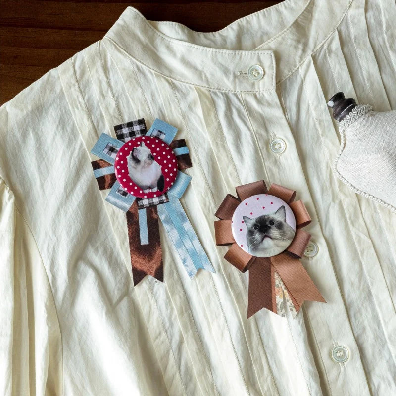 Vintage Ribbon Medal Sticker Pack