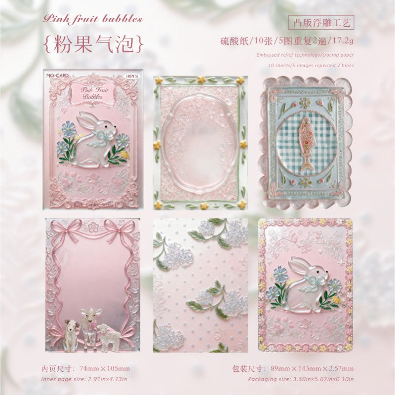 Soft Glass Garden Material Paper