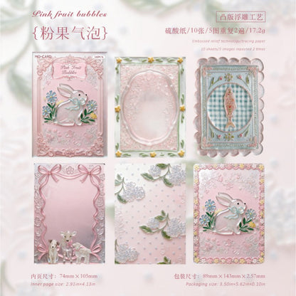 Soft Glass Garden Material Paper