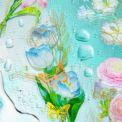 Painted Floral Collection Sticker Pack