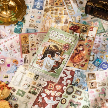 Dream Garden Tea Gathering Sticker Book