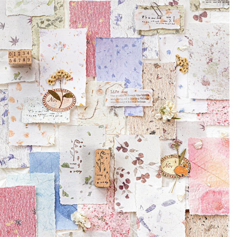 Tear-Edge Material Paper