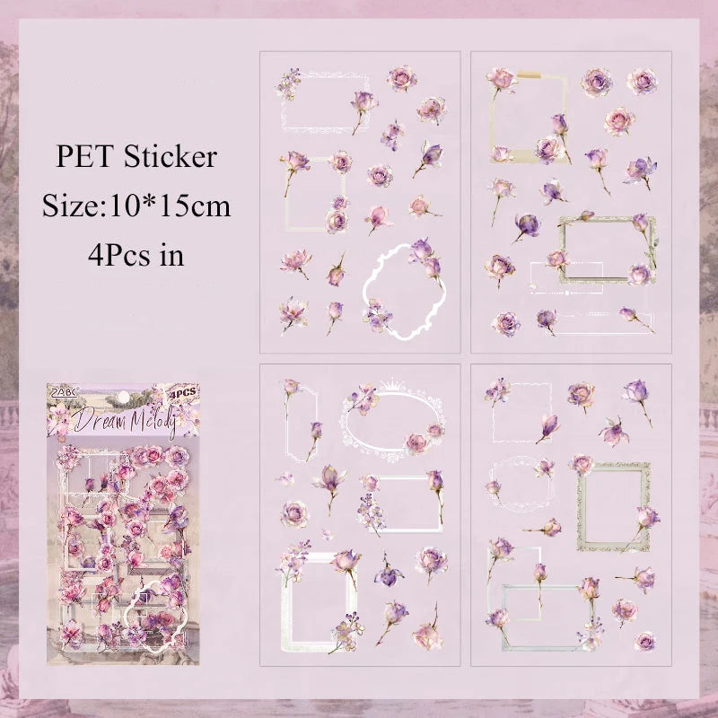 Frame View Garden Sticker
