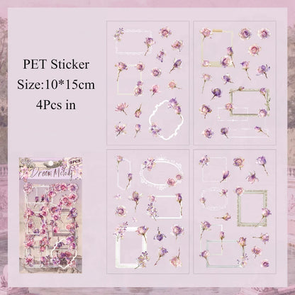 Frame View Garden Sticker