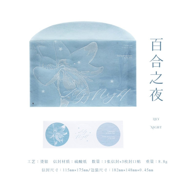 Lily Letter Material Paper