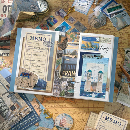 Travel Memory Journal Memo Pad