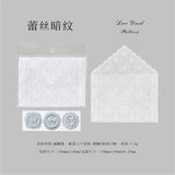 Lace pattern with hidden lines