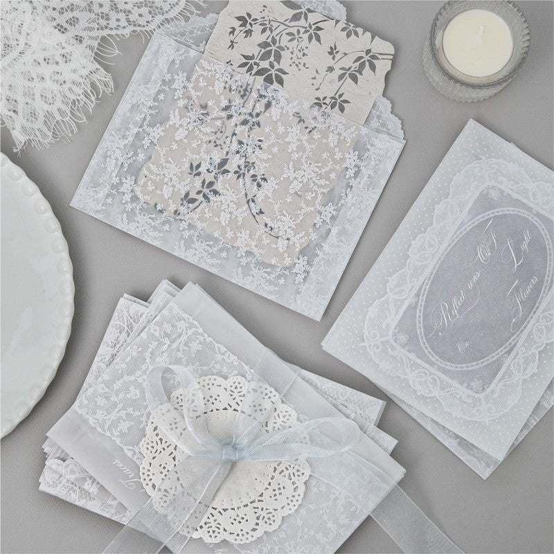 Lace Letter Envelope Set