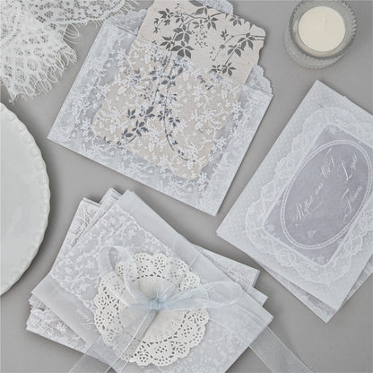 Lace Letter Envelope Set