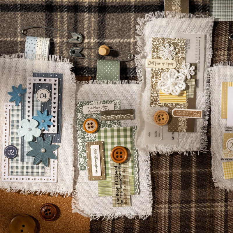 Floral Patchwork Lace Sticker Book