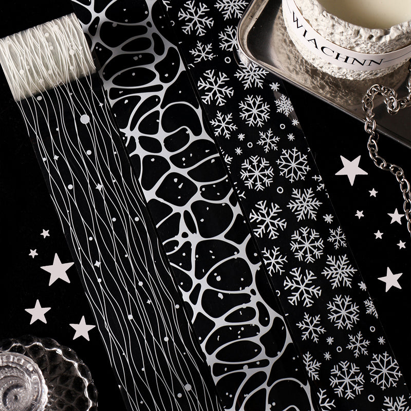 Cloud wisps Series PET Tape featuring cloud designs for journaling, scrapbooking and collage