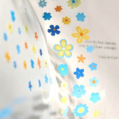 Mihua Collection Series Die Cutting Synthetic Paper Tape for journaling, scrapbooking and collage