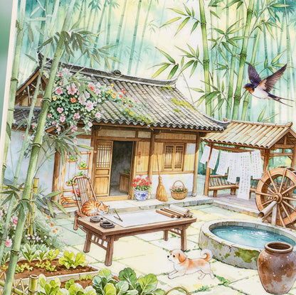 Time Journal Series 3D Sticker Book featuring book designs for journaling, scrapbooking and collage
